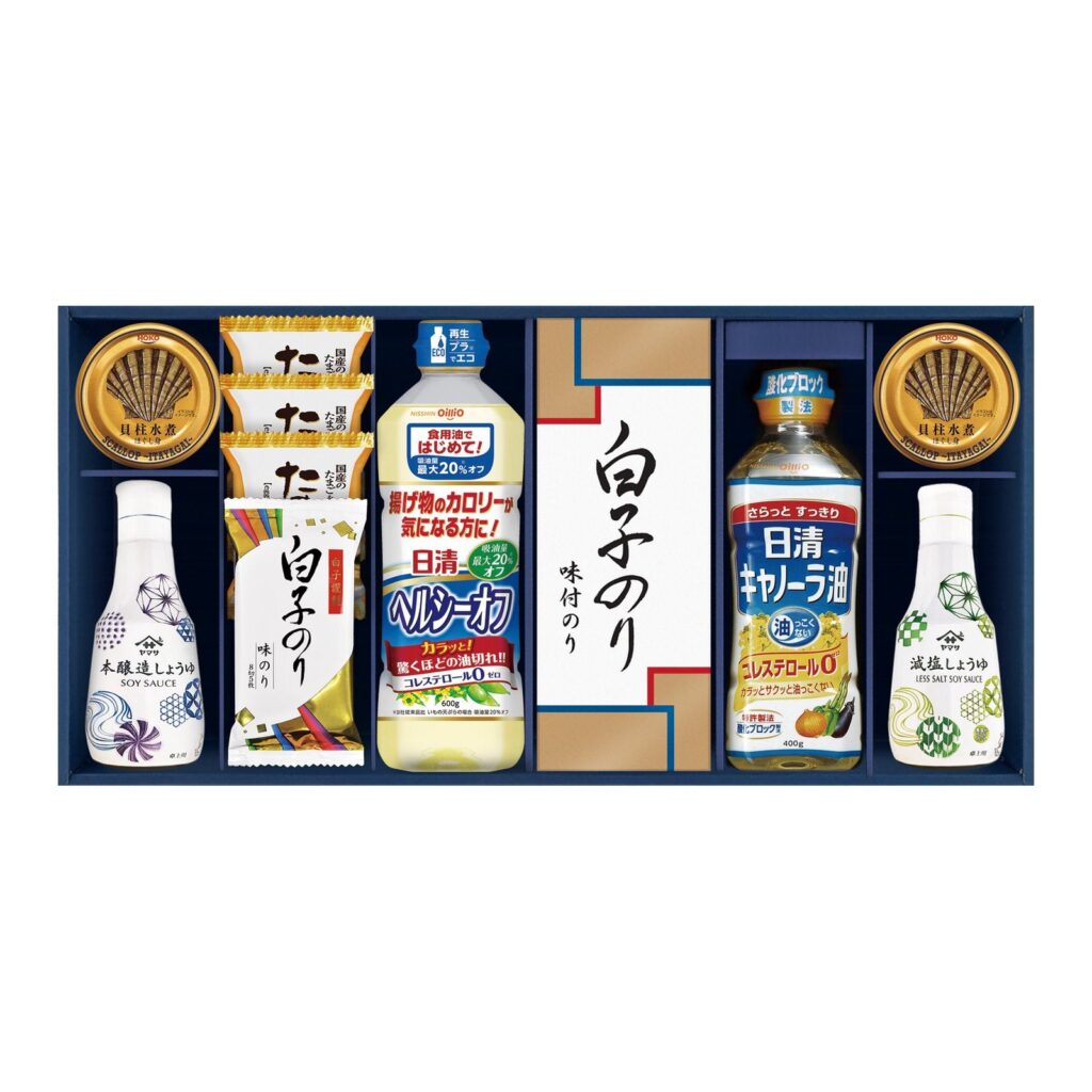 ヤマサ鮮度しょうゆ&白子のり詰合せ